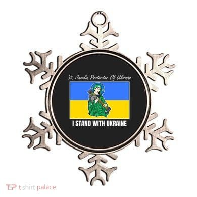 St. Javelin Protector Of Ukraine I Stand With Ukraine Ornament
