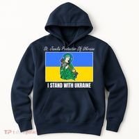 St. Javelin Protector Of Ukraine I Stand With Ukraine Hoodie thumb 0