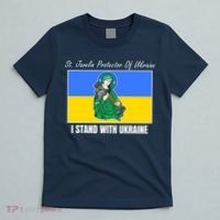St. Javelin Protector Of Ukraine I Stand With Ukraine T-Shirt thumb 5