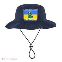 St. Javelin Protector Of Ukraine I Stand With Ukraine Bucket Hat thumb 0