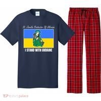 St. Javelin Protector Of Ukraine I Stand With Ukraine Pajama Set thumb 0