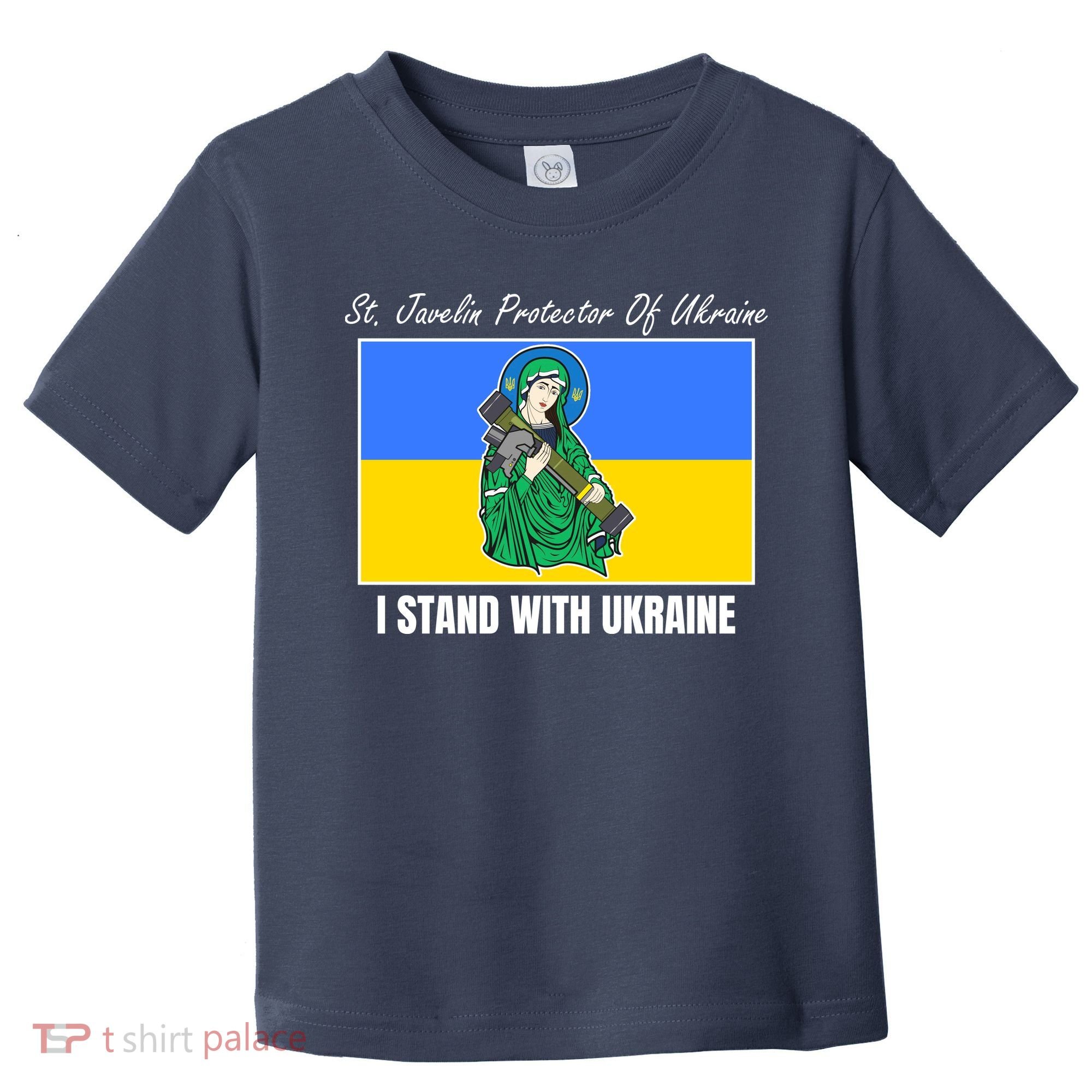 St. Javelin Protector Of Ukraine I Stand With Ukraine Toddler T-Shirt