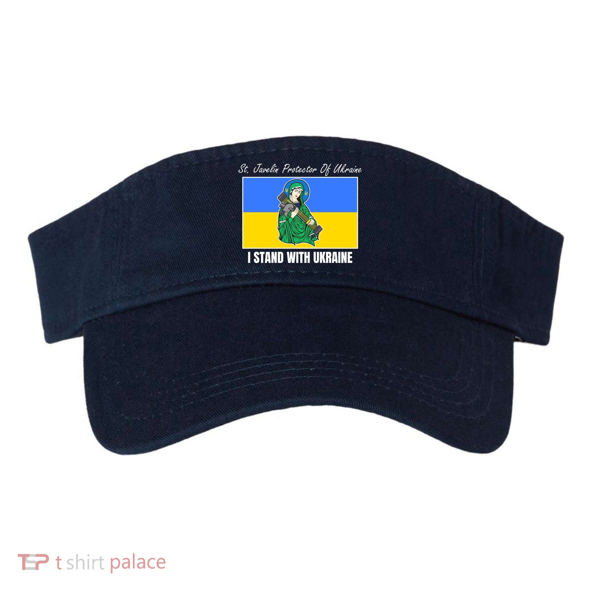 St. Javelin Protector Of Ukraine I Stand With Ukraine Visor