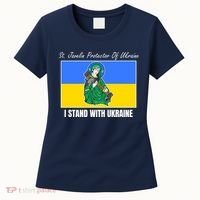 St. Javelin Protector Of Ukraine I Stand With Ukraine Women's T-Shirt thumb 0