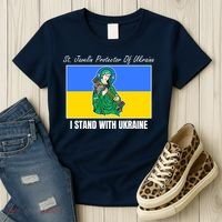 St. Javelin Protector Of Ukraine I Stand With Ukraine Women's T-Shirt thumb 3