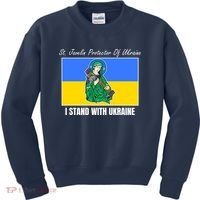 St. Javelin Protector Of Ukraine I Stand With Ukraine Kids Sweatshirt thumb 0