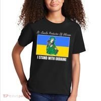 St. Javelin Protector Of Ukraine I Stand With Ukraine Kids T-Shirt thumb 2