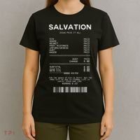 Salvation Jesus Paid It All Christian T-Shirt thumb 4