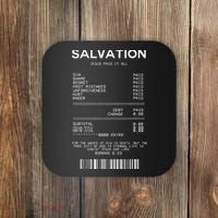 Salvation Jesus Paid It All Christian Coaster thumb 0