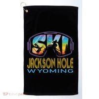 Ski Jay Peak Vermont Skiing Vacation Gift Golf Towel thumb 0
