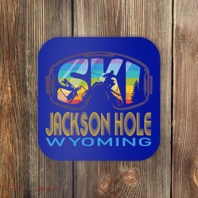 Ski Jay Peak Vermont Skiing Vacation Gift Coaster