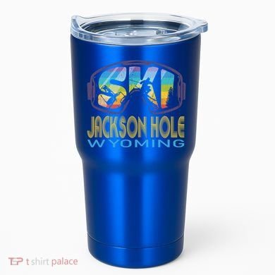 Ski Jay Peak Vermont Skiing Vacation Gift Tumbler