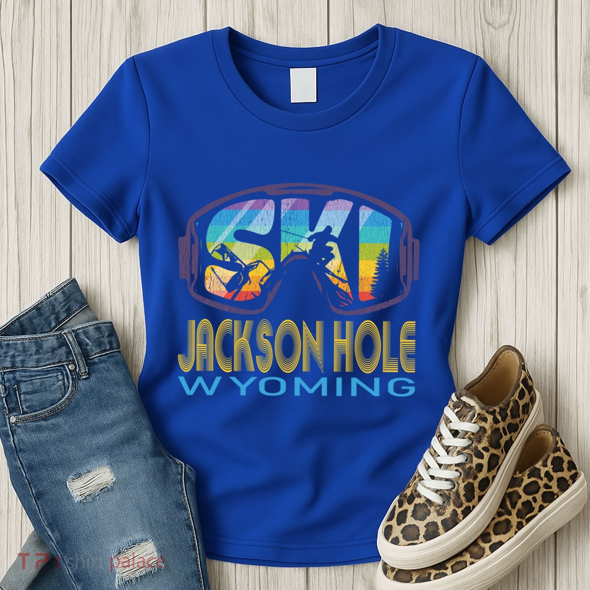 Ski Jay Peak Vermont Skiing Vacation Gift Women's T-Shirt