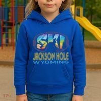 Ski Jay Peak Vermont Skiing Vacation Gift Kids Hoodie thumb 3