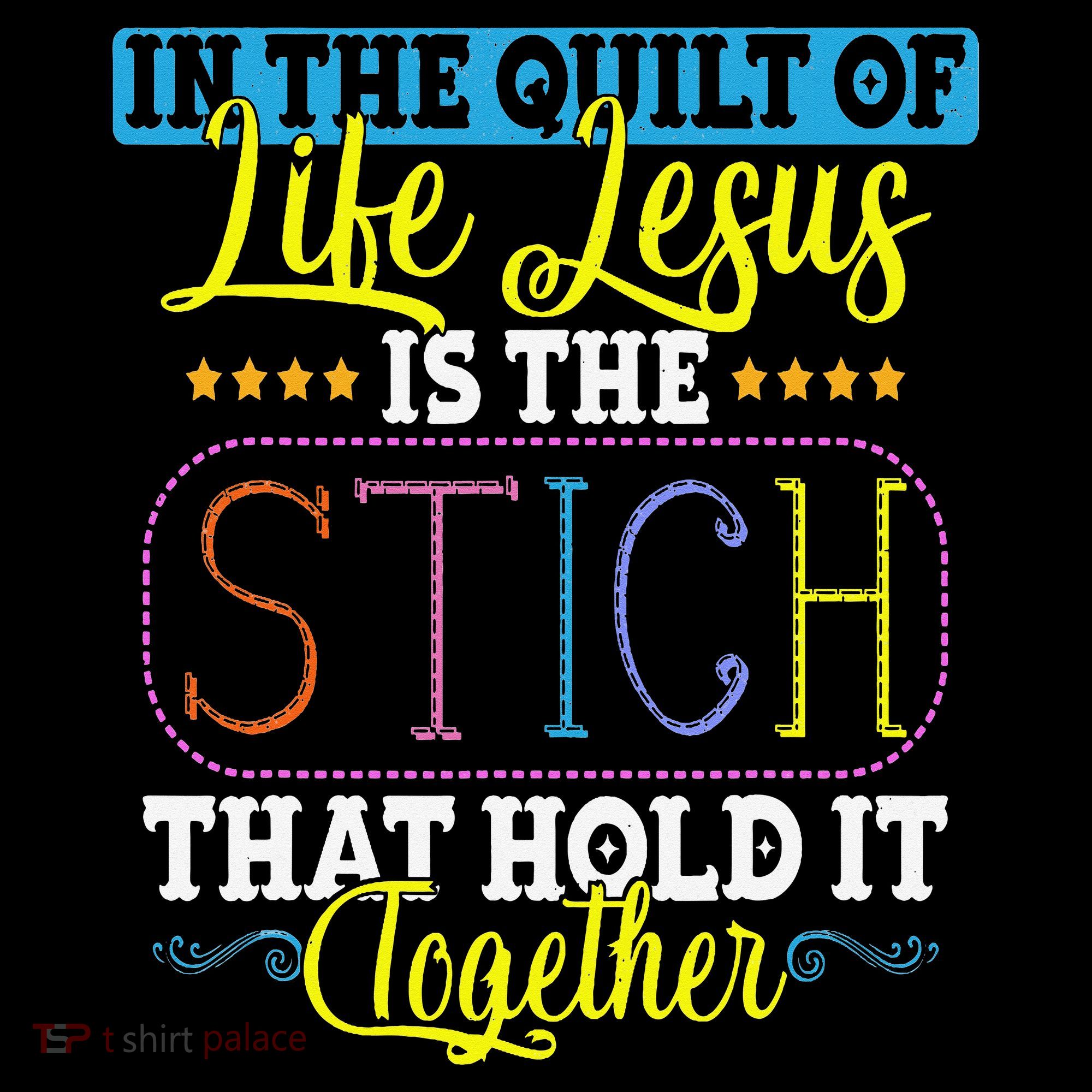 Sewing Jesus Quilting Needle Funny Women's Tank Top