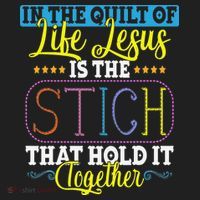 Sewing Jesus Quilting Needle Funny Hat thumb 2