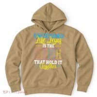 Sewing Jesus Quilting Needle Funny Hoodie thumb 0