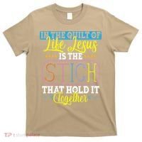 Sewing Jesus Quilting Needle Funny T-Shirt thumb 0