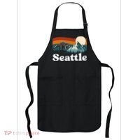 Seattle Jimothy Raccoon Meme Mountain Apron thumb 0