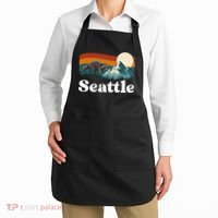 Seattle Jimothy Raccoon Meme Mountain Apron thumb 2