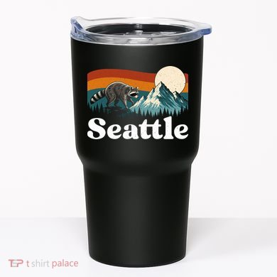 Seattle Jimothy Raccoon Meme Mountain Tumbler
