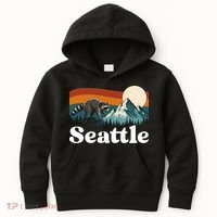 Seattle Jimothy Raccoon Meme Mountain Kids Hoodie thumb 0