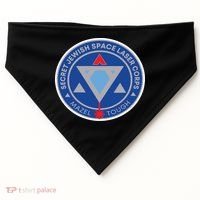 Secret Jewish Space Laser Corps USA-Made Doggie Bandana thumb 0