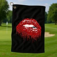 Skeleton Juggling Skulls Juggle Circus Lover Golf Towel thumb 1