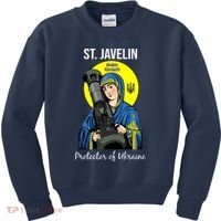 Saint Javelin St. Javelin Protector Kids Sweatshirt thumb 0