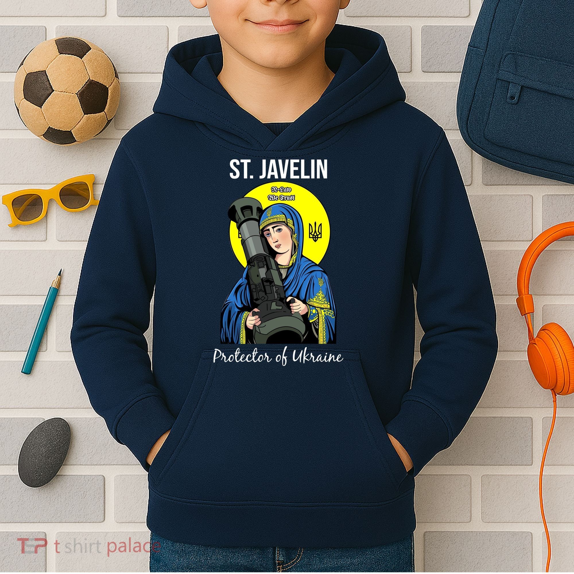 Saint Javelin St. Javelin Protector Kids Hoodie