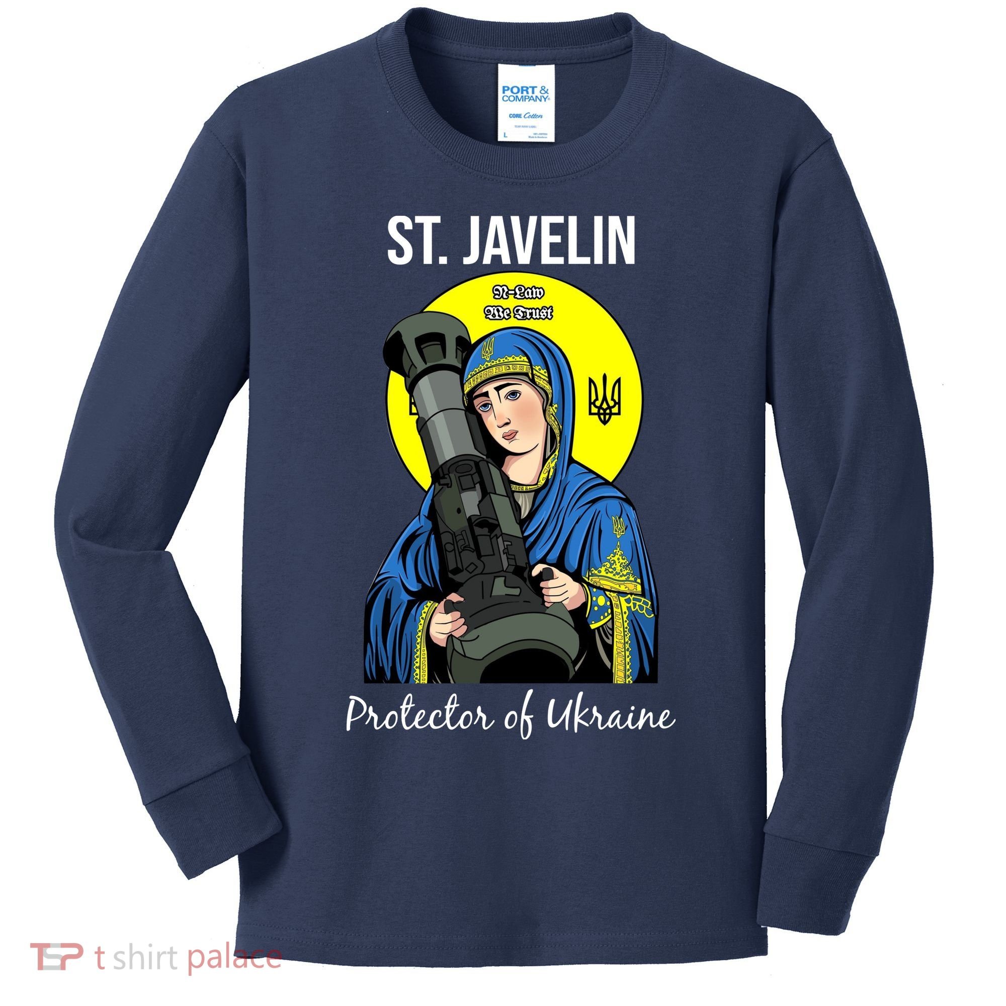 Saint Javelin St. Javelin Protector Kids Long Sleeve Shirt