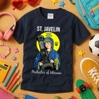 Saint Javelin St. Javelin Protector Kids T-Shirt thumb 3