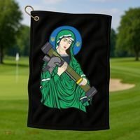 Saint Javelin Golf Towel thumb 1