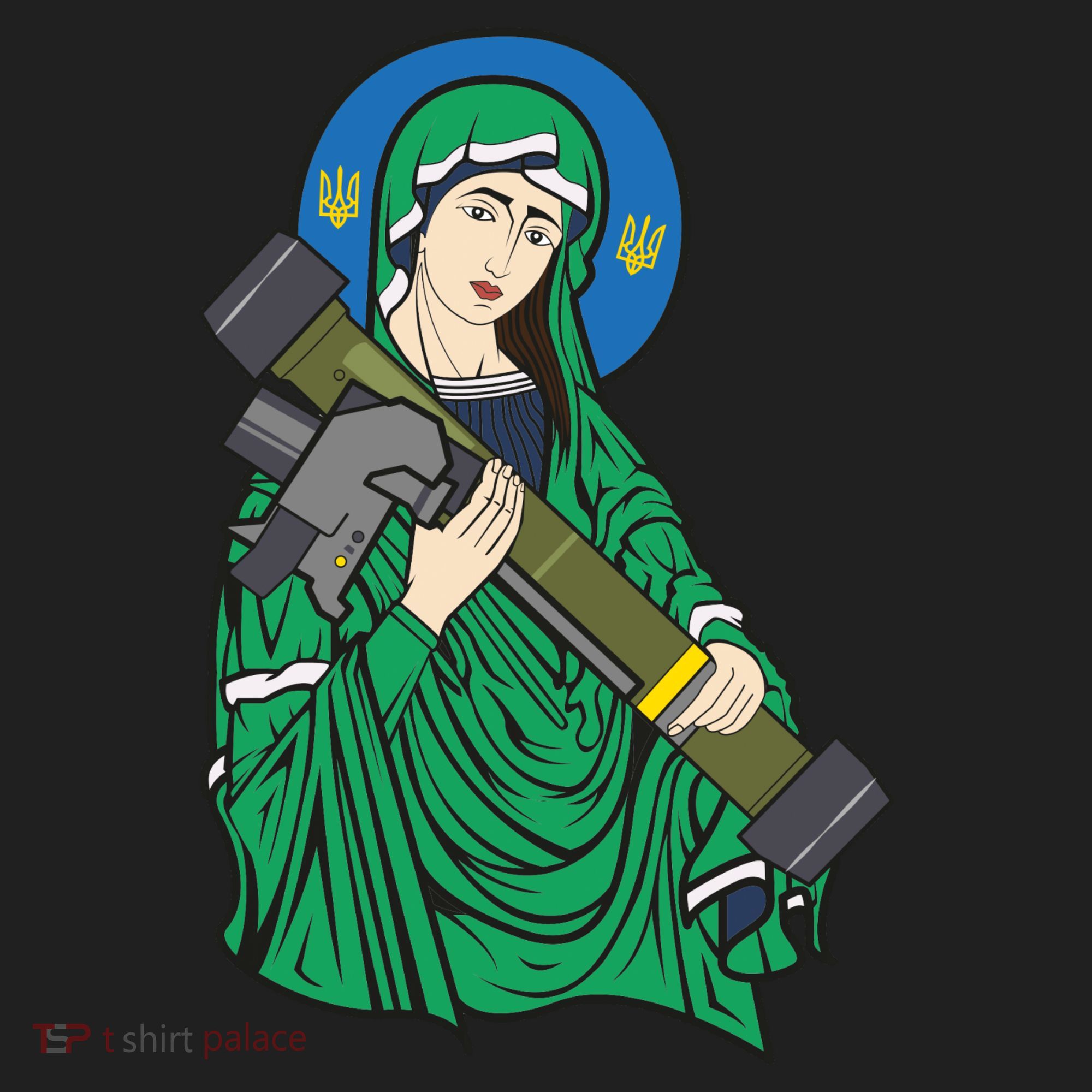Saint Javelin Golf Towel