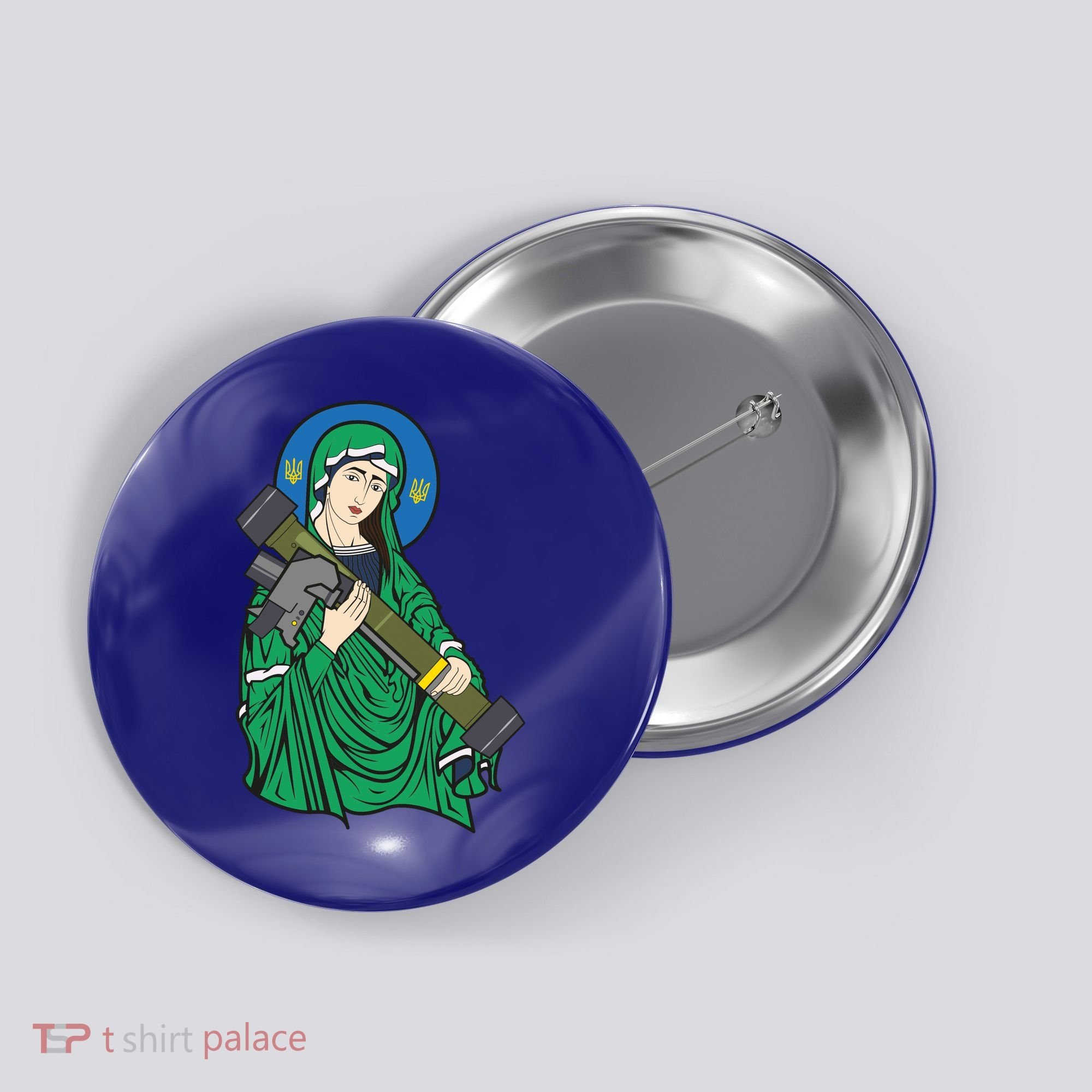 Saint Javelin Button