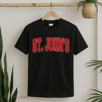 St John S Canada Varsity Style Vintage Retro Canadian Sports T-Shirt thumb 2