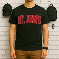 St John S Canada Varsity Style Vintage Retro Canadian Sports T-Shirt thumb 6