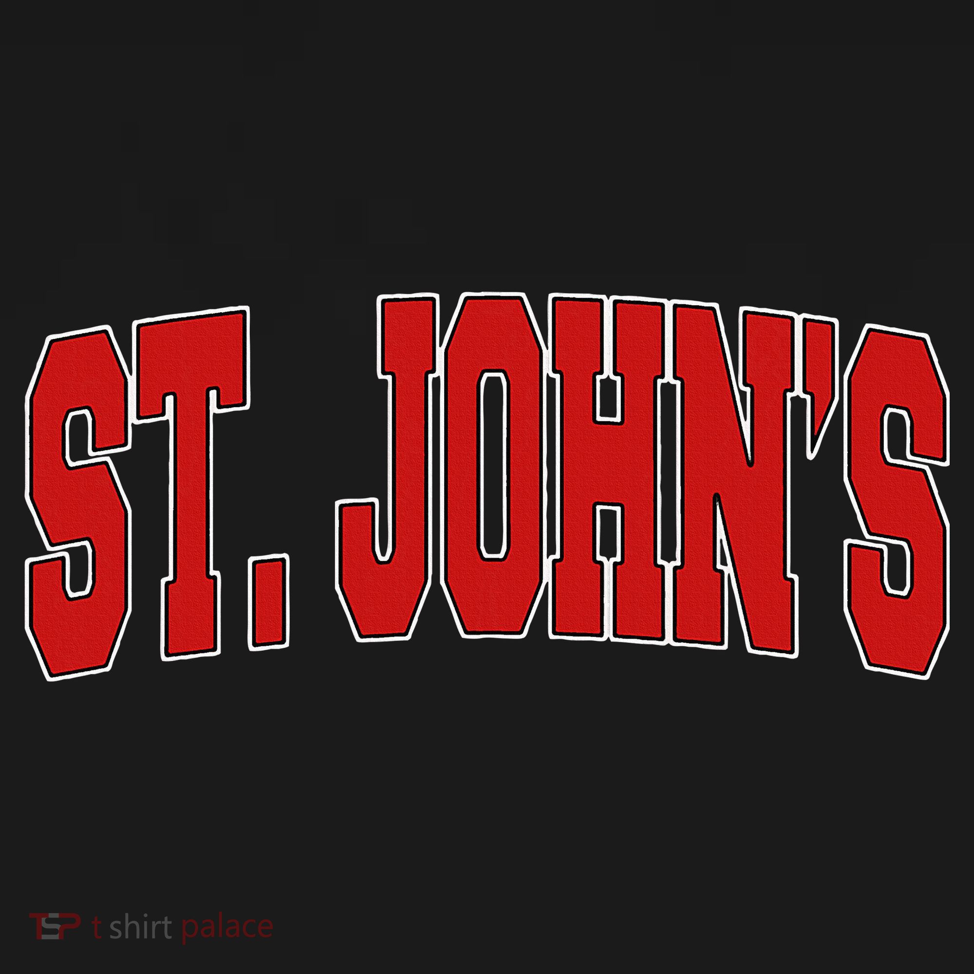 St John S Canada Varsity Style Vintage Retro Canadian Sports T-Shirt