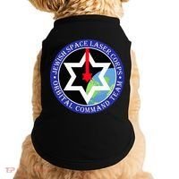 Secret Jewish Space Laser Corps Mazel Tov Funny Doggie Tank thumb 0