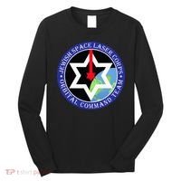 Secret Jewish Space Laser Corps Mazel Tov Funny Long Sleeve Shirt thumb 0
