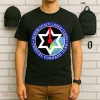 Secret Jewish Space Laser Corps Mazel Tov Funny T-Shirt thumb 6