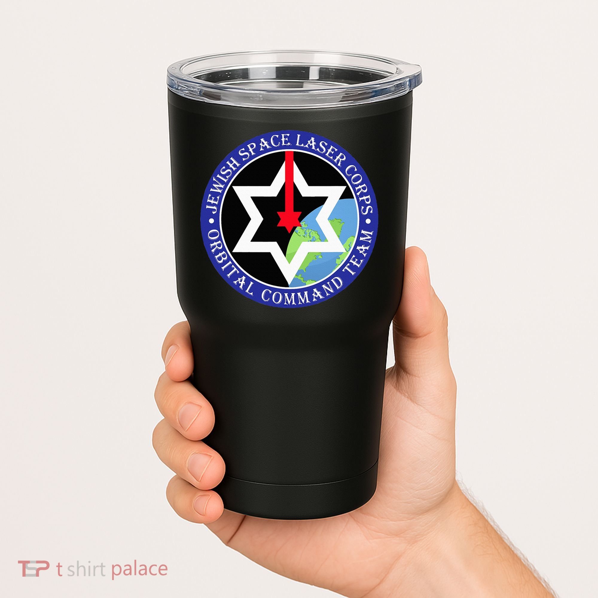 Secret Jewish Space Laser Corps Mazel Tov Funny Tumbler
