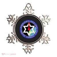 Secret Jewish Space Laser Corps Mazel Tov Funny Ornament thumb 0