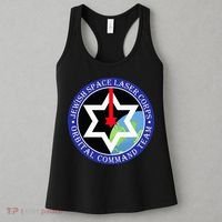 Secret Jewish Space Laser Corps Mazel Tov Funny Women's Tank Top thumb 3
