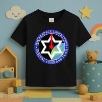 Secret Jewish Space Laser Corps Mazel Tov Funny Toddler T-Shirt thumb 3