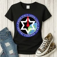 Secret Jewish Space Laser Corps Mazel Tov Funny Women's T-Shirt thumb 3