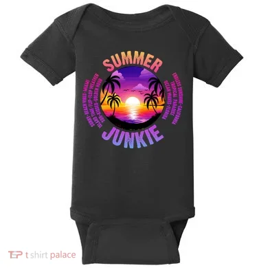 Summer Junkie Baby Bodysuit