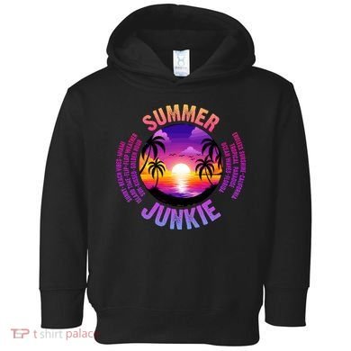 Summer Junkie Toddler Hoodie