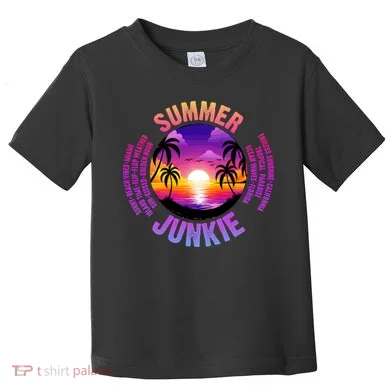 Summer Junkie Toddler T-Shirt