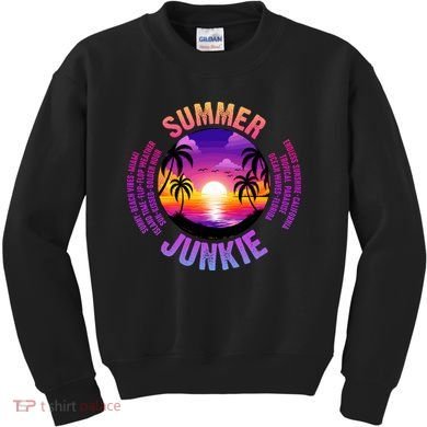 Summer Junkie Kids Sweatshirt